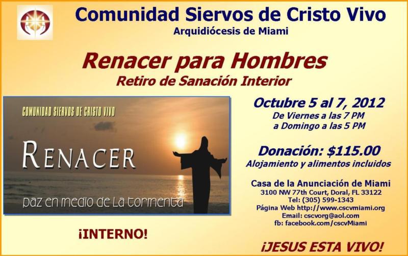 Retiro Renacer para Hombres