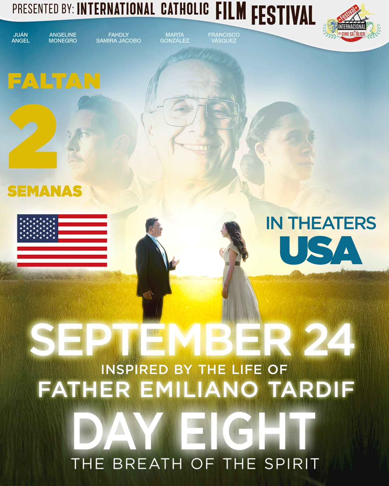 Dia Ocho, pelicula sobre la vida del Padre Emiliano Tardif